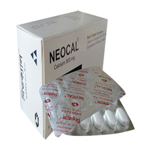 Neocal 250 mg Tablet-50's Pack