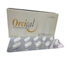 Orcical 400 mg Tablet-10's Strip