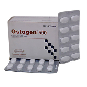 Ostogen 500 mg Tablet-10's Strip