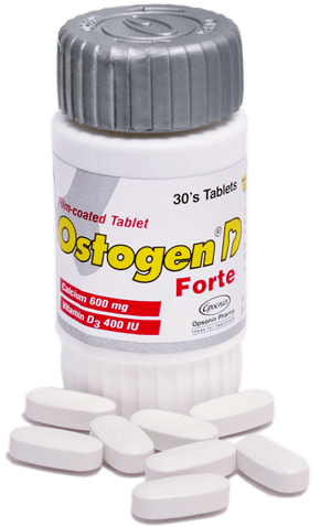 Ostogen D Forte Tablet-30's Pot