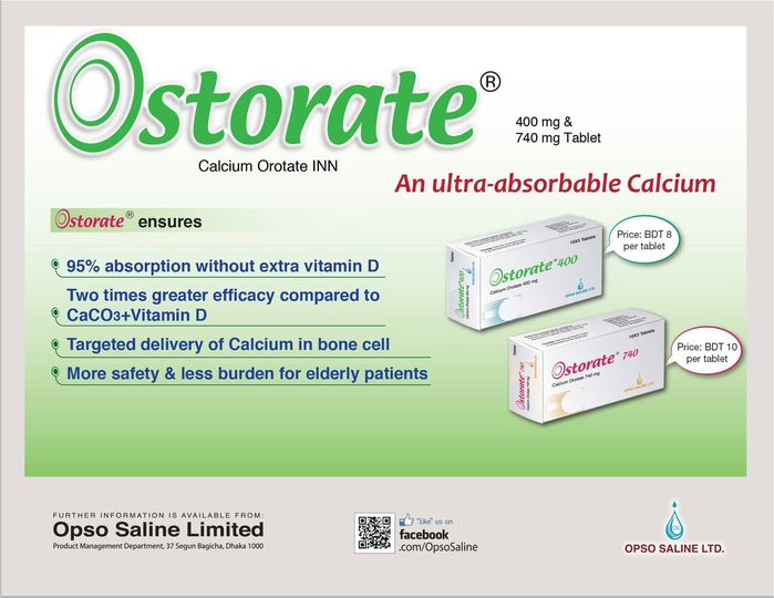 Ostorate 400 mg Tablet-30's Pack