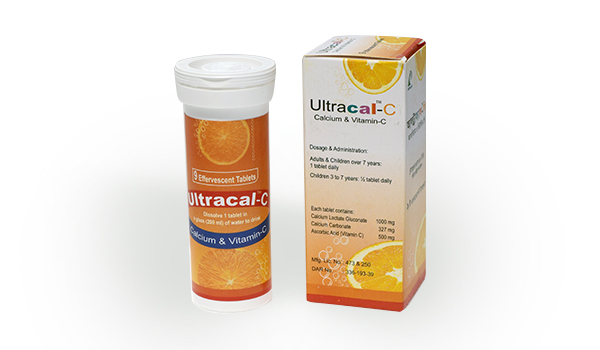 Ultracal-C Effervescent Tablet-10's Pack