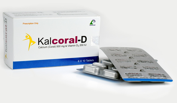 Kalcoral-D Tablet-10's Strip