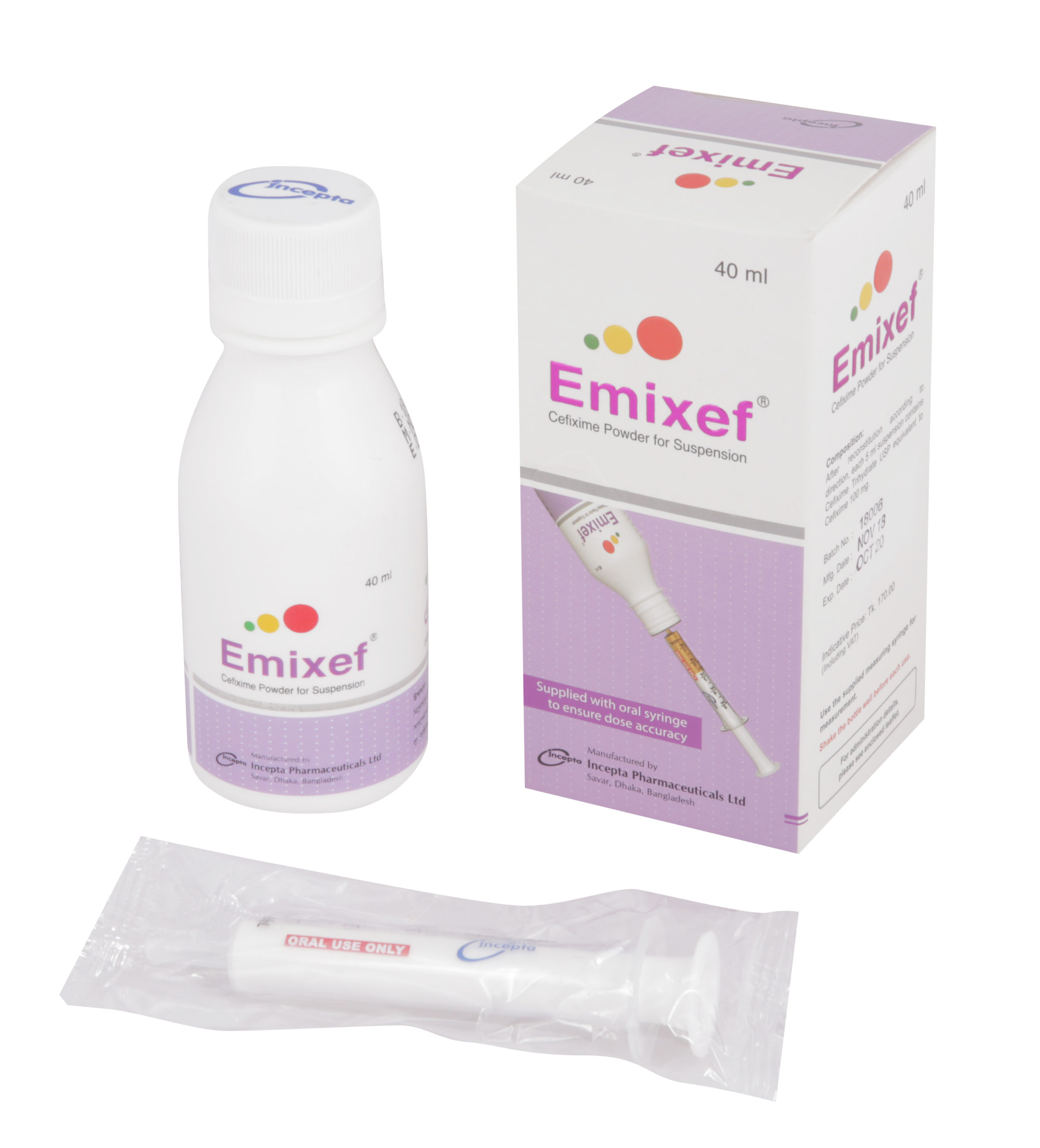 Emixef [Powder for Suspension]-40 ml