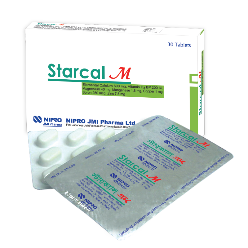 Starcal M Tablet-30's Pack