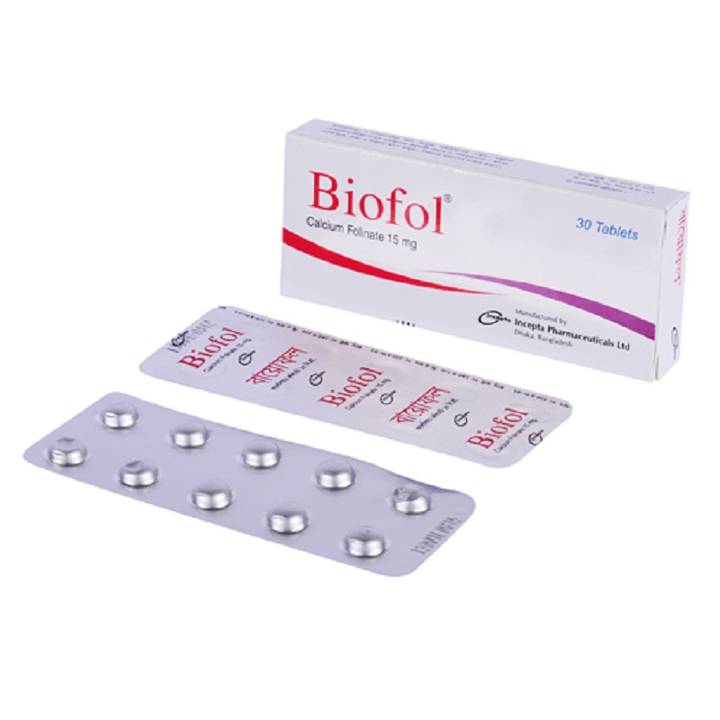 Biofol 15 mg Tablet-30's Pack