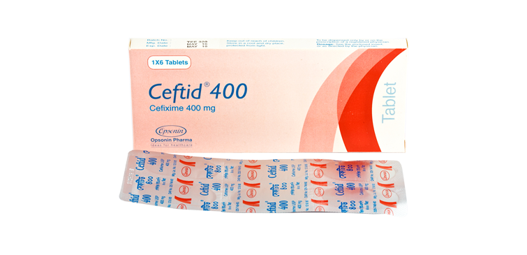 Ceftid 400 mg Tablet-7's Pack