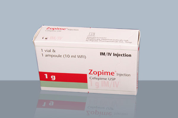 Zopime 1 gm/vial IM/IV Injection
