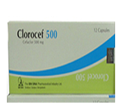 Clorocef 500 mg Capsule-12's Pack