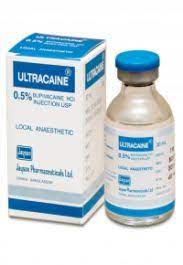 Ultracaine 0.5% Injection-30 ml vial