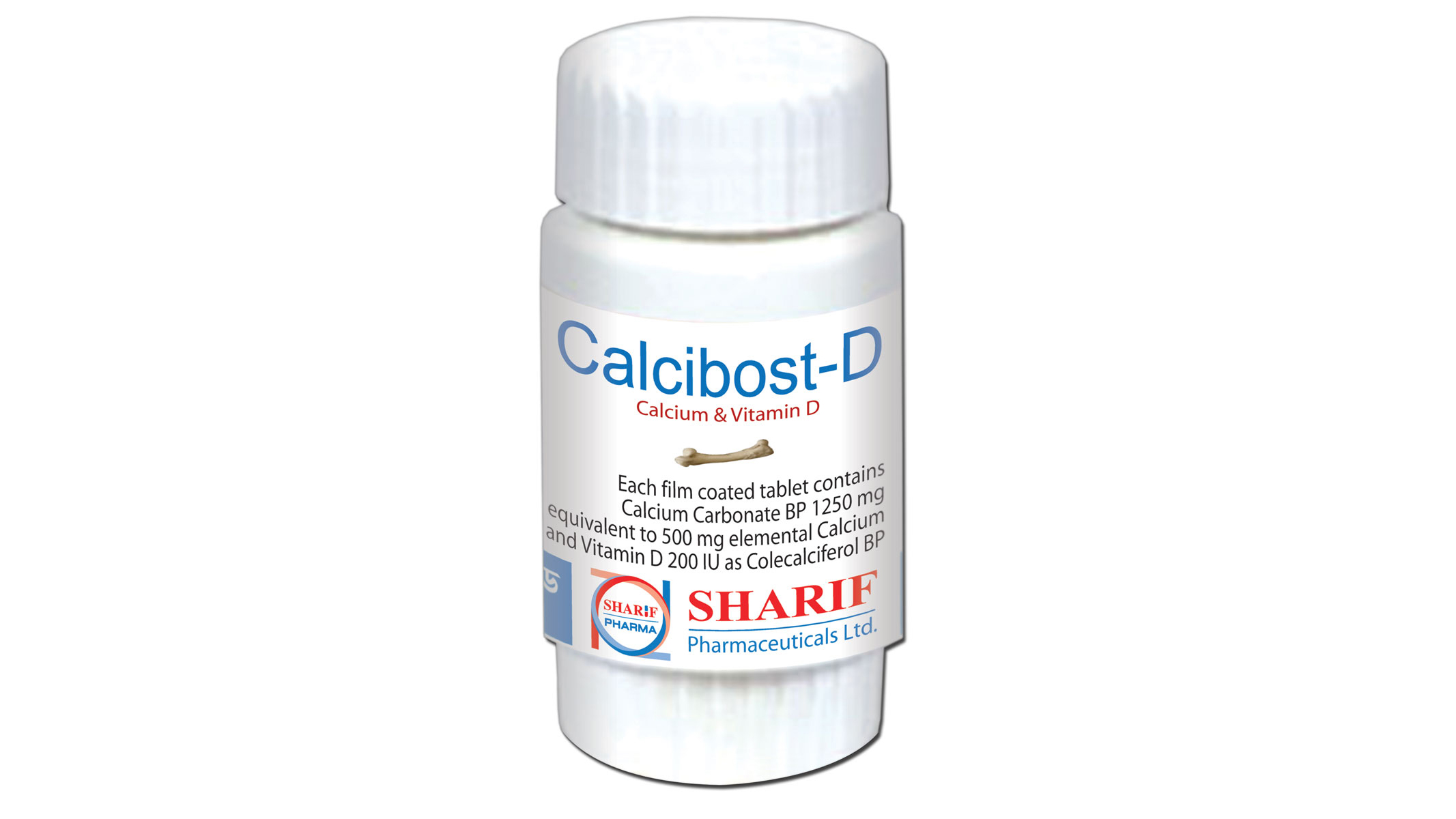 Calcibost-D Tablet-30's Pot