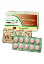 Jasocal 250 mg Tablet-50's Pack