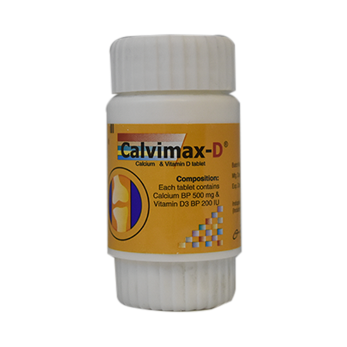 Calvimax D Tablet-30's Pack