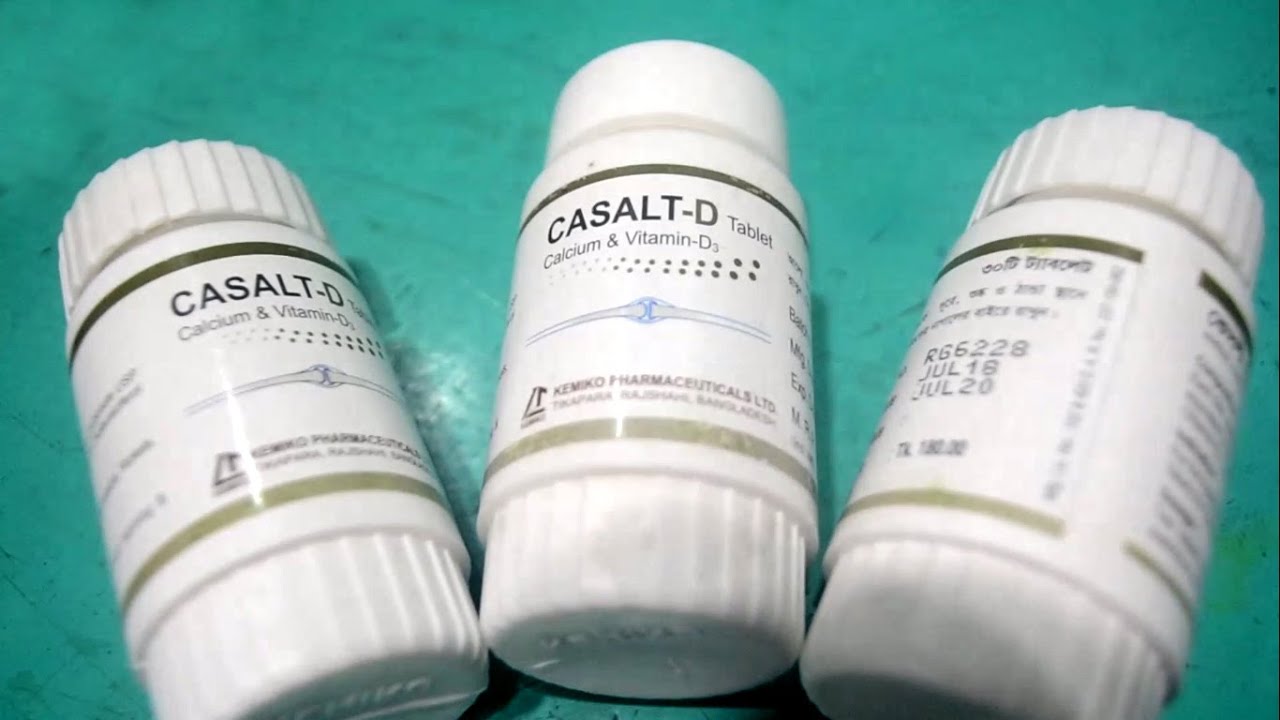 Casalt-D Tablet-30's Pack