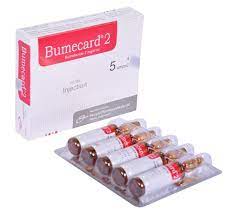 Bumecard 2 mg/4 ml (IM/IV Injection)-5's Pack