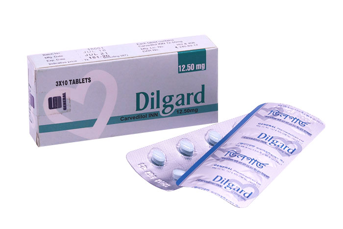 Dilgard 12.5 mg Tablet-30's Pack