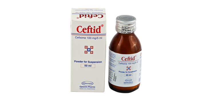 Ceftid Powder for Suspension-50 ml