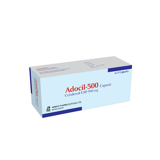 Adocil 500 mg Capsule-20's Pack