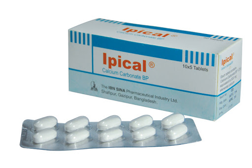 Ipical 500 mg Tablet-50's Pack