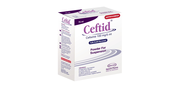 Ceftid Powder for Suspension-75 ml