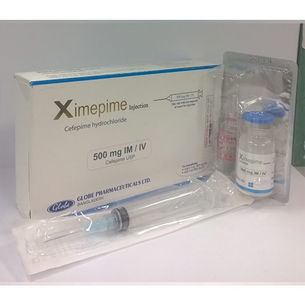 Ximepime 500 mg/vial IM/IV Injection