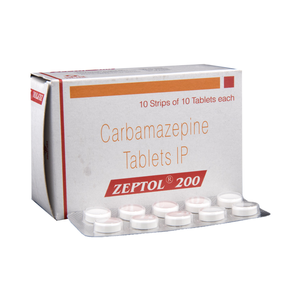 Zeptol 200 mg Tablet-100's Pack