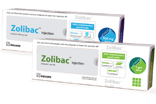 Zolibac 1 gm/vial IM/IV Injection