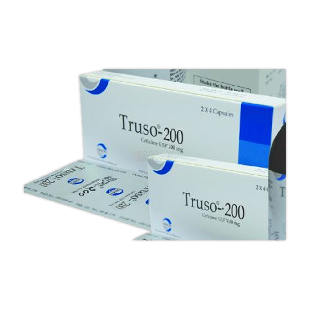 Truso 200 mg Capsule-8's Pack