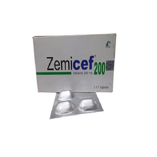 Zemicef 200 mg Capsule-7's Strip