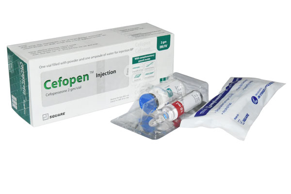 Cefopen 2 gm/vial IM/IV Injection