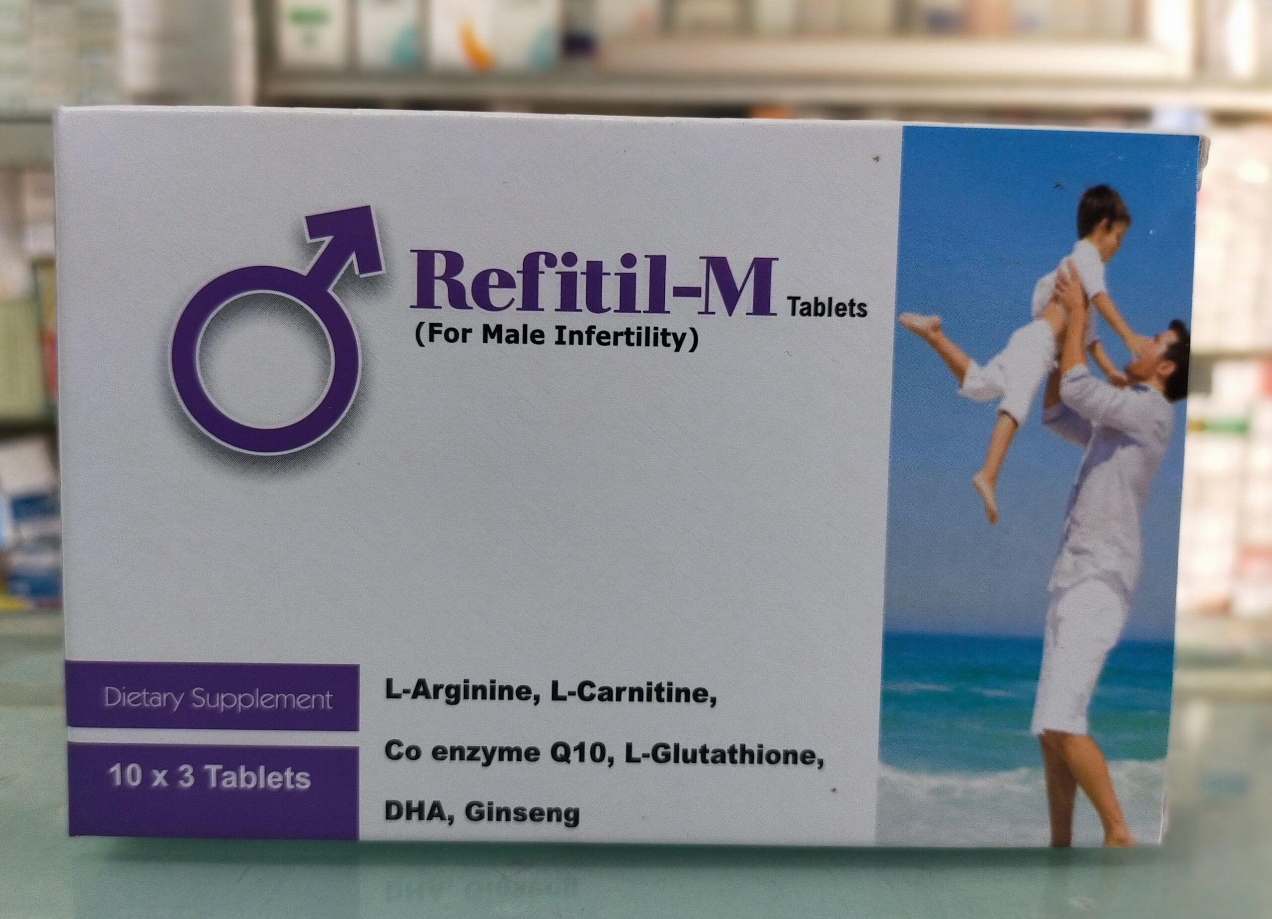 Refitil M Tablet-30's Pack