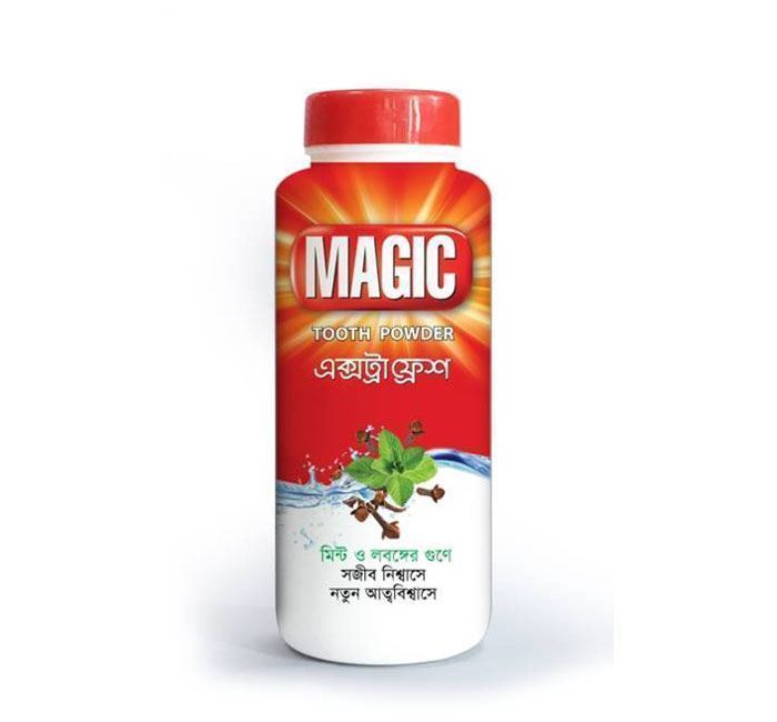 Magic Extra Fresh Tooth Powder-50 gm