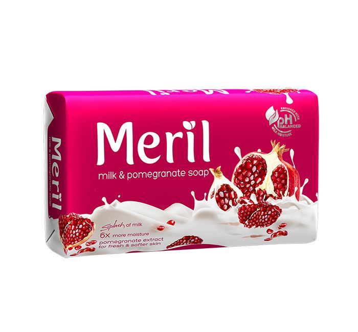 Meril Milk & Pomegranate Soap-75 gm