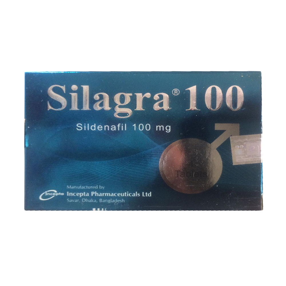 Silagra 100 mg Tablet-4's Pack