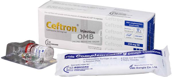 Ceftron 250 mg/vial IM Injection