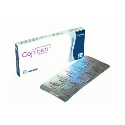 Ceftiben 400 mg Capsule-6's Pack