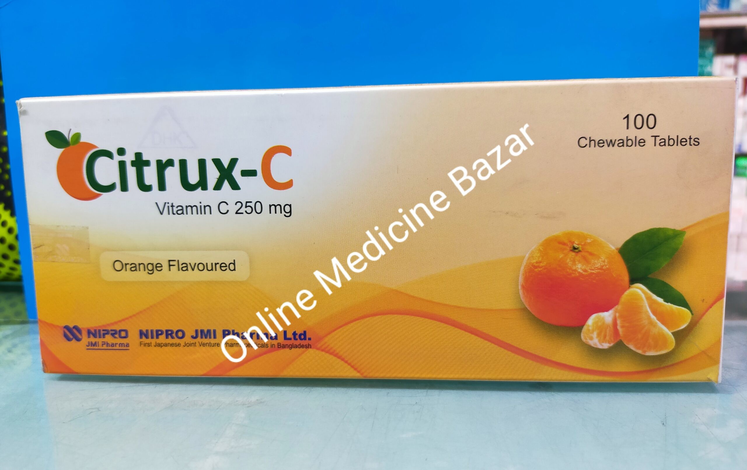 Citrux-C 250 mg Tablet-10's Strip