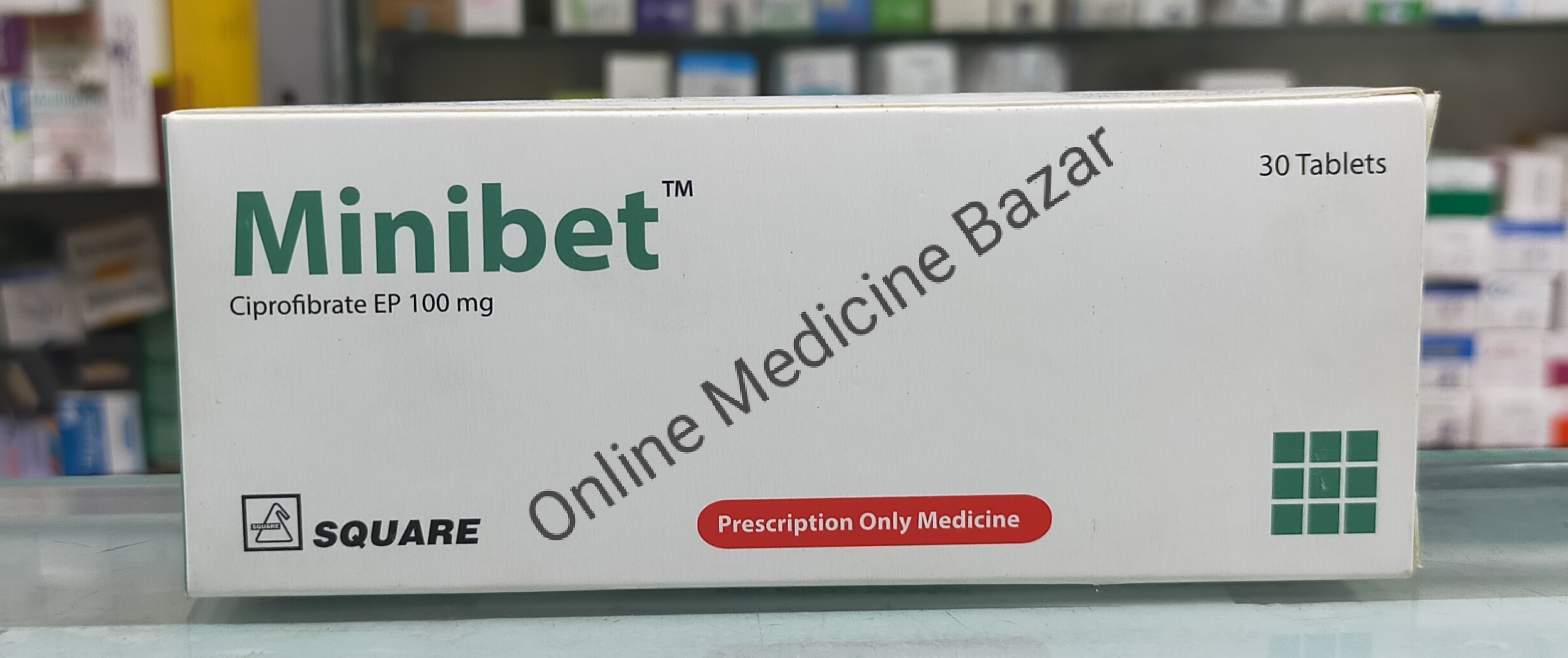 Minibet 100 mg Tablet-10's Strip
