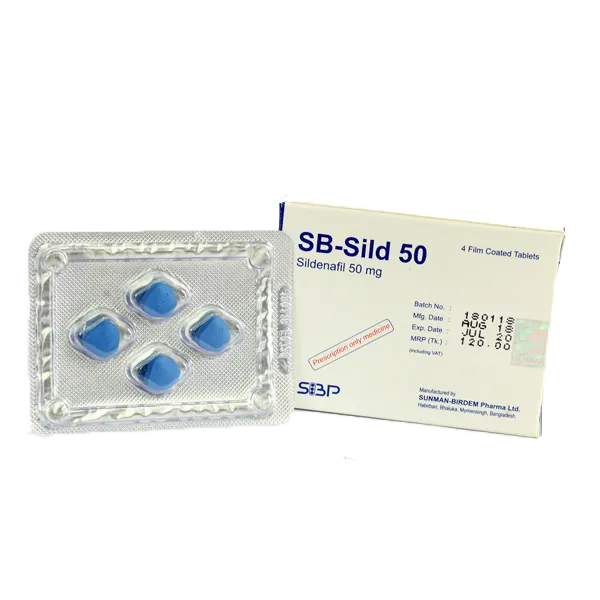 SB-Sild 50 mg Tablet-4's Pack
