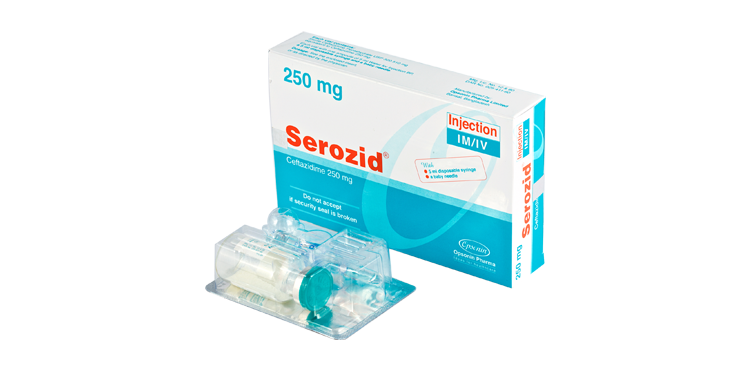 Serozid 250 mg/vial IM/IV Injection
