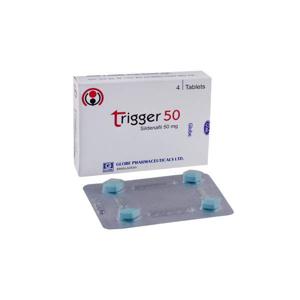 Trigger 50 mg Tablet-4's Pack