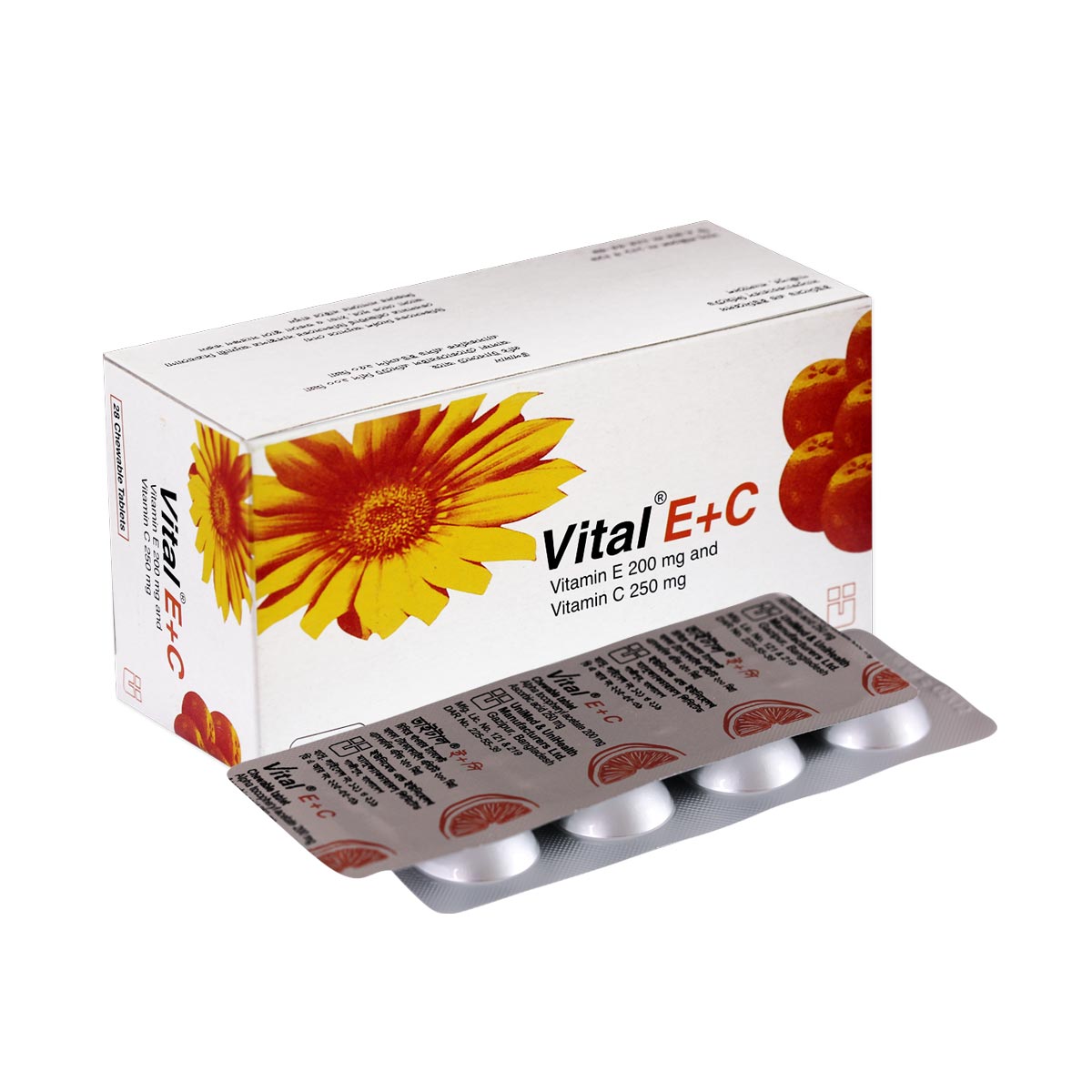 Vital E+C Tablet-28's Pack