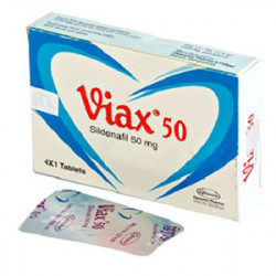 Viax 50 mg Tablet-4's Pack