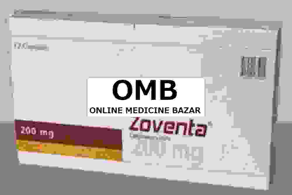 Zoventa 200 mg Capsule-6's Strip