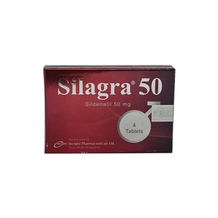 Silagra 50 mg Tablet-4's Pack