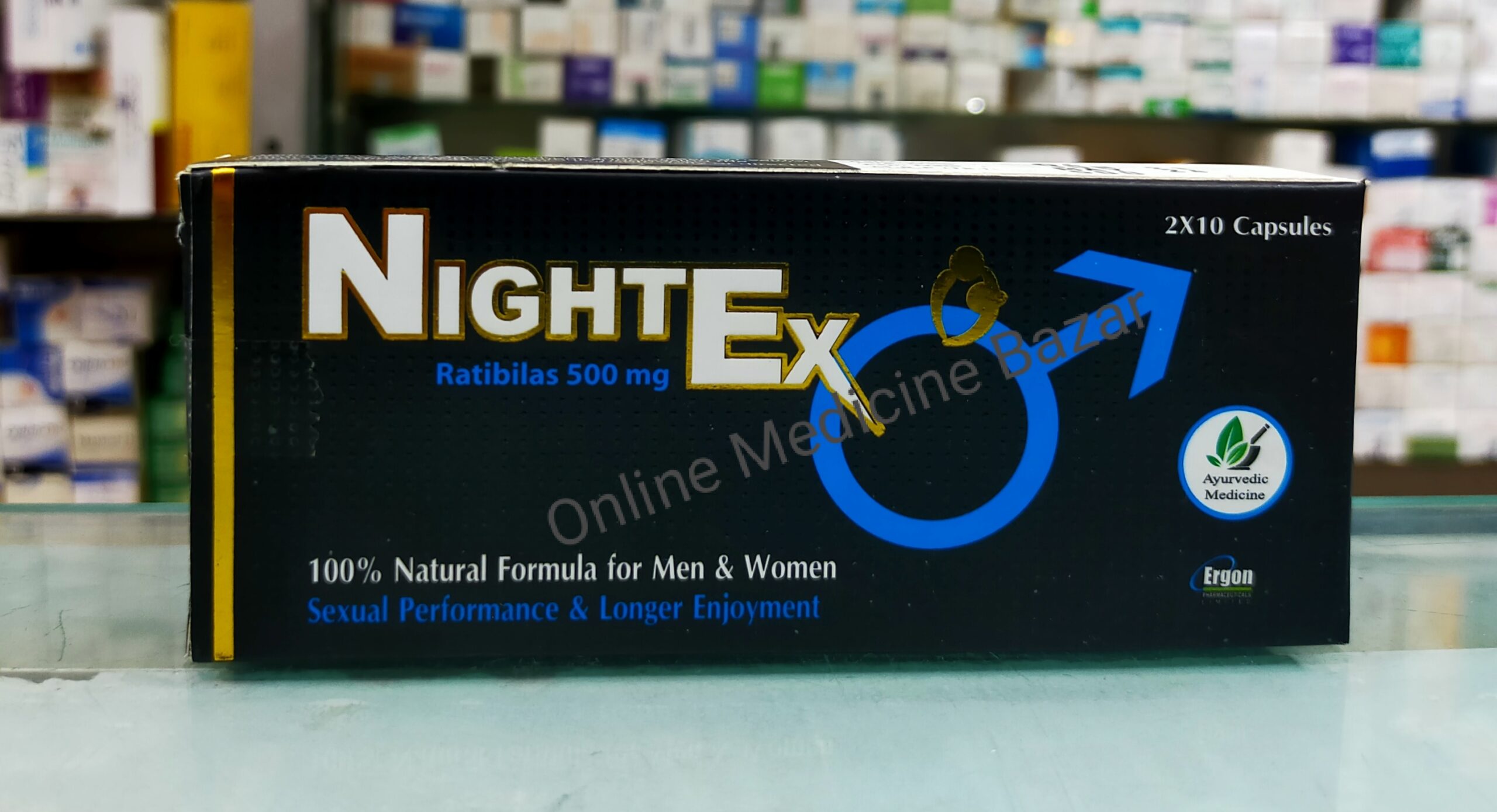 Nightex 500 mg Capsule-10's Strip