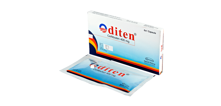 Oditen 400 mg Capsule-6's Pack