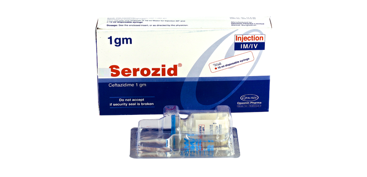 Serozid 1 gm/vial IM/IV Injection
