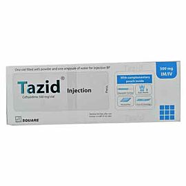 Tazid 500 mg/vial IM/IV Injection