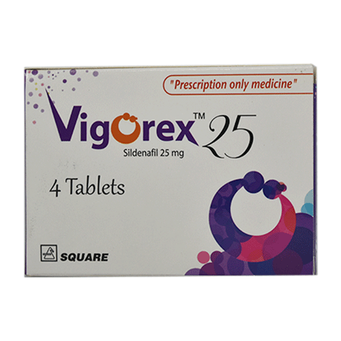 Vigorex 25 mg Tablet-10's Pack